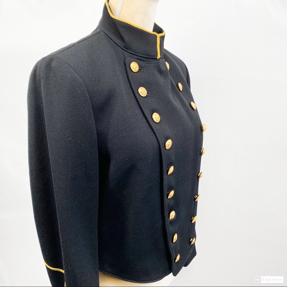 Polo Ralph Lauren Double Breasted Military Blazer - Picture 2 of 16